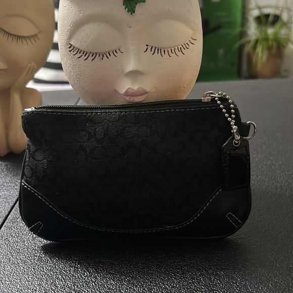 Coach big wristlet & small coin wallet - Picture 3 of 7